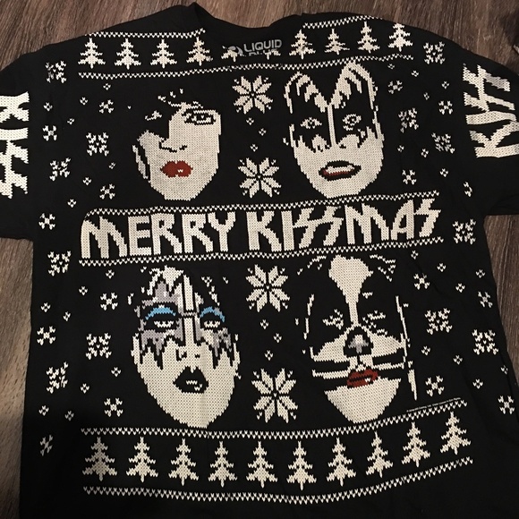 Merry Kissmas - Kiss ๐ T shirt 2x. TS2 - Picture 3 of 3